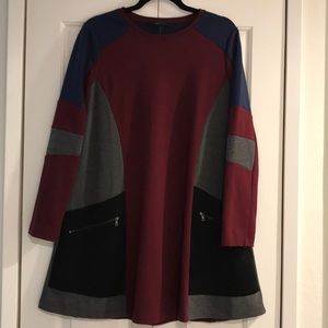 BCBGMaxAzria multicolor dress XS (used)